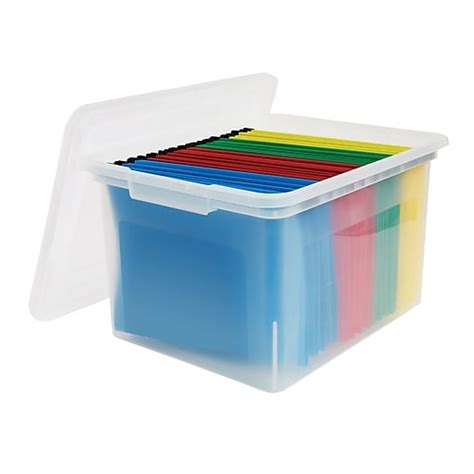 metal file box staples|clear plastic document storage box.